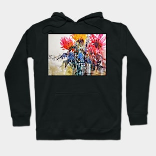 #floralexpression watercolor26 Hoodie